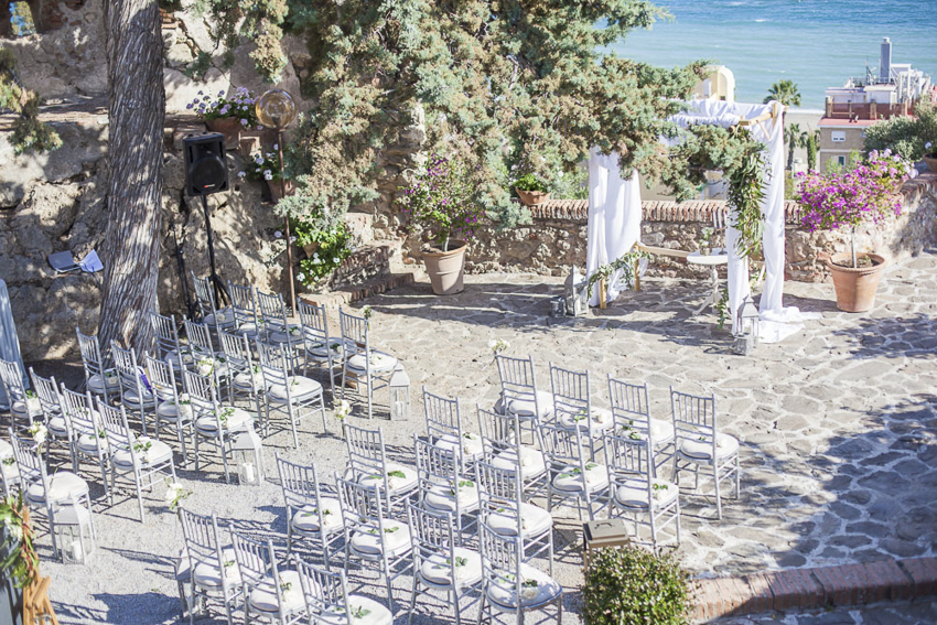 wedding at Castillo Santa Catallina Malaga