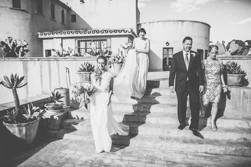 wedding at Castillo Santa Catallina Malaga