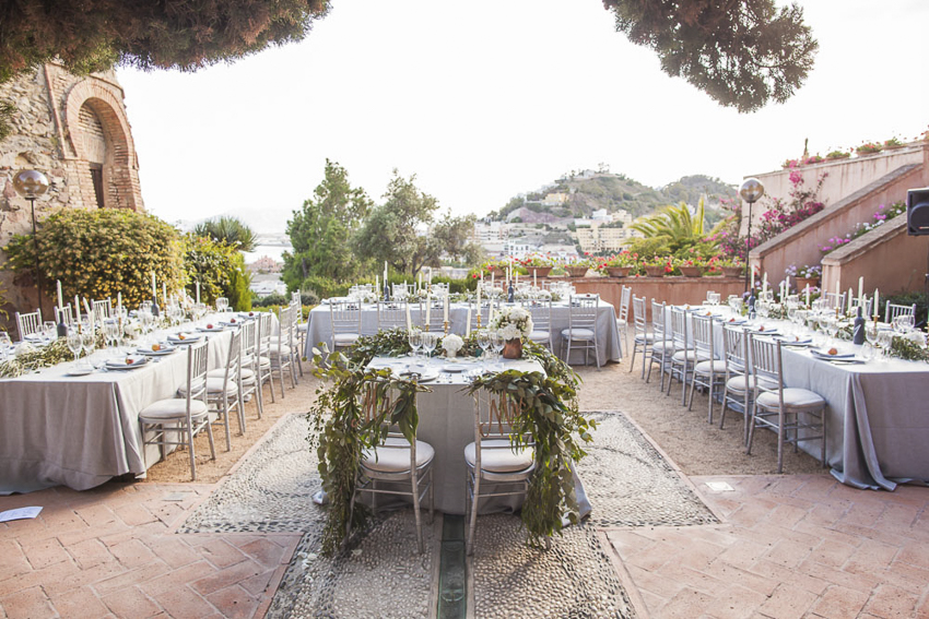 wedding at Castillo Santa Catallina Malaga
