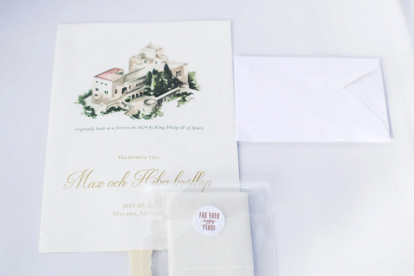 wedding at Castillo Santa Catalina 