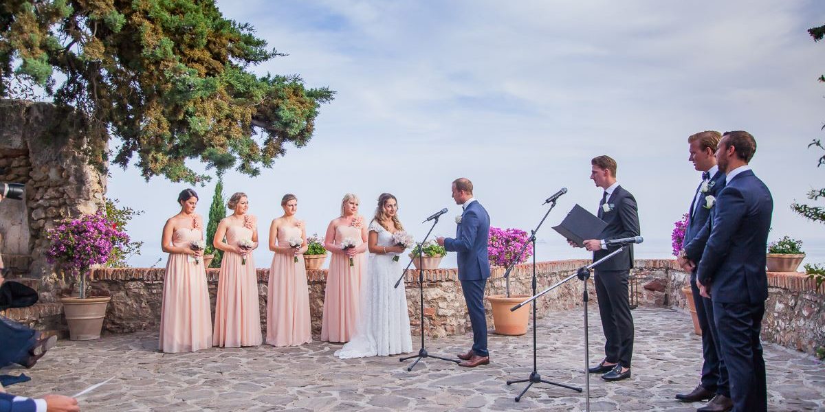 Boda en Castillo Santa Catalina, M&H