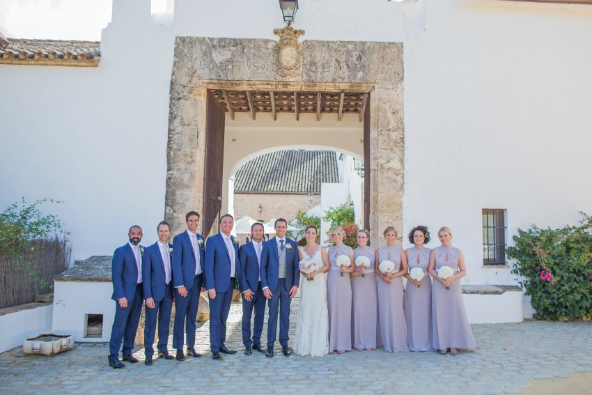 wedding at Fain Viejo Arcos de la Frontera, Spain