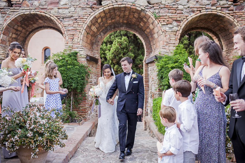 wedding at Castillo Santa Catallina Malaga