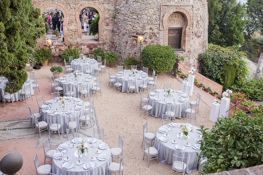 wedding at Castillo Santa Catallina Malaga