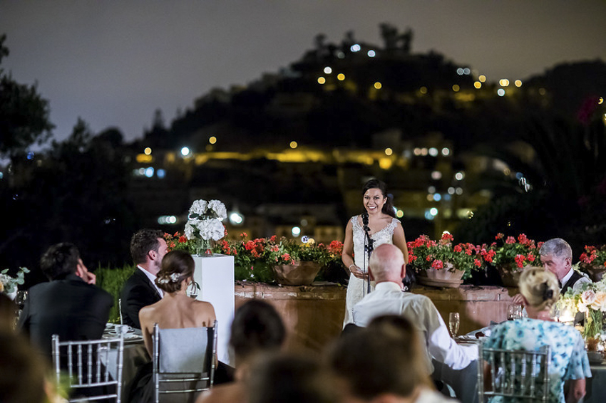 wedding at Castillo Santa Catallina Malaga