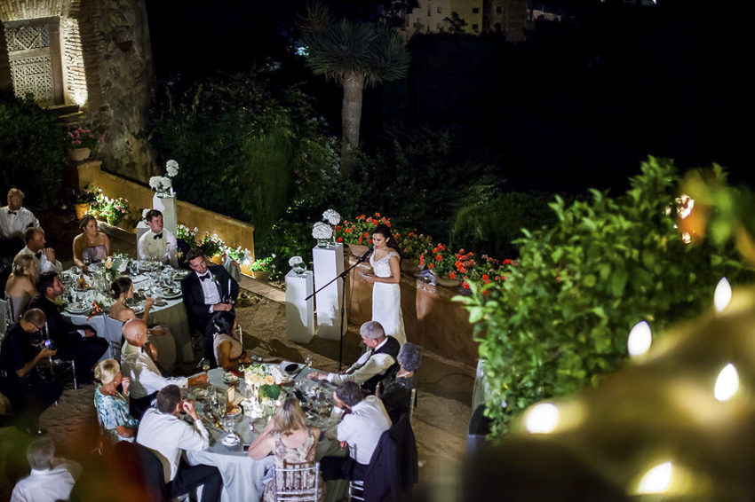 wedding at Castillo Santa Catallina Malaga