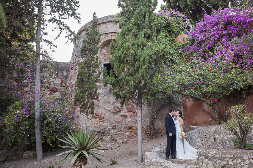wedding at Castillo Santa Catallina Malaga