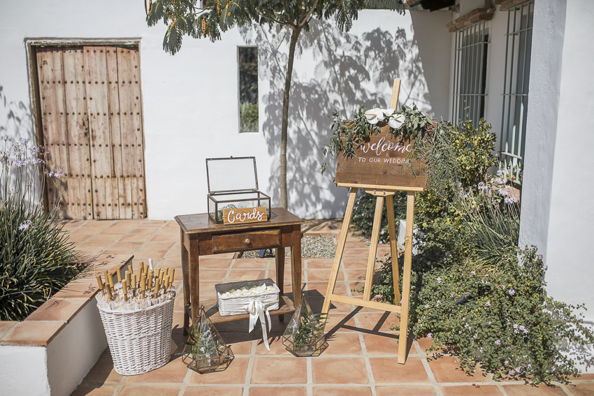 wedding at Cortijo Rosa Blanca