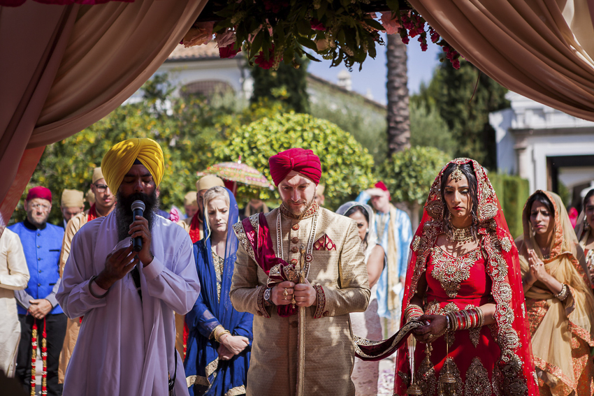 Hindu wedding Marbella