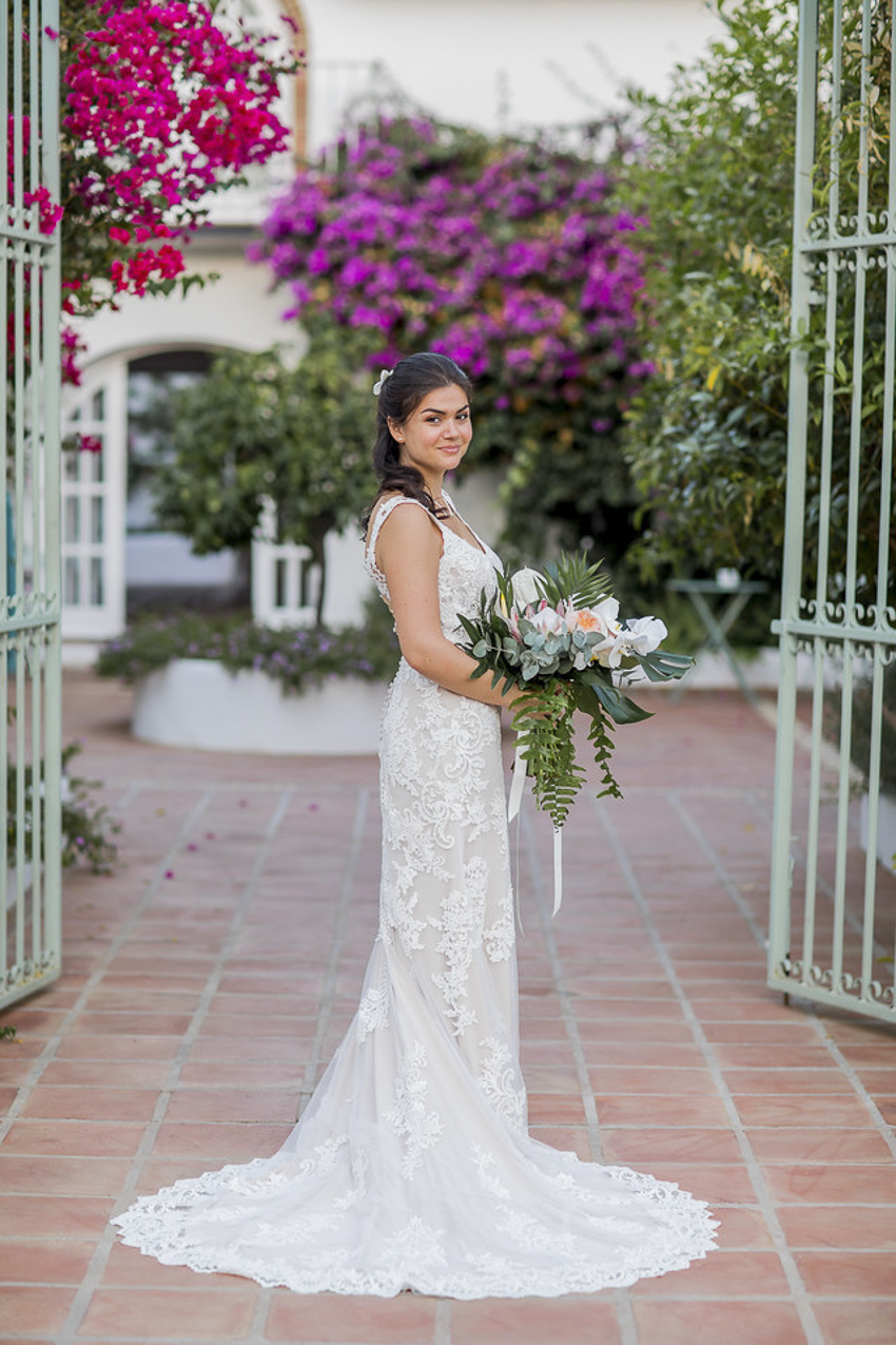 wedding at Cortijo Rosa Blanca