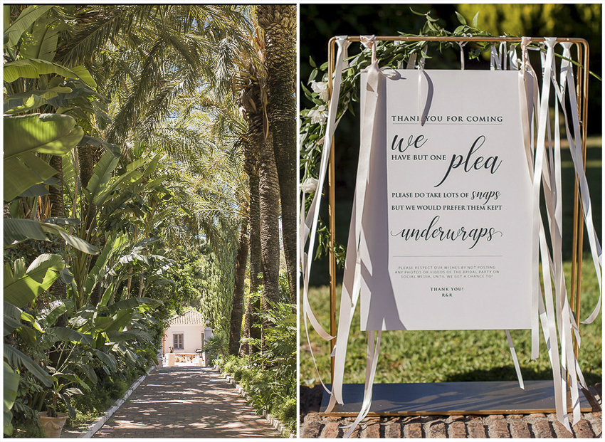 wedding at Molino del Duque