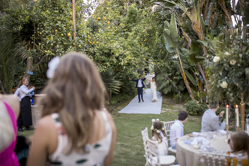 wedding at Molino del Duque