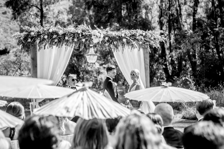 wedding at Cortijo Rosa Blanca
