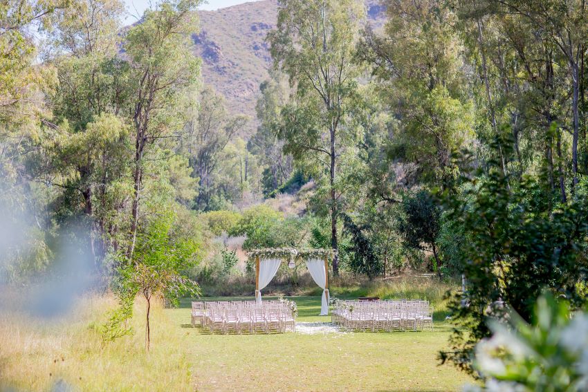 wedding at Cortijo Rosa Blanca