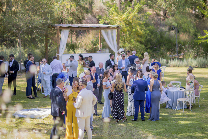 wedding at Cortijo Rosa Blanca