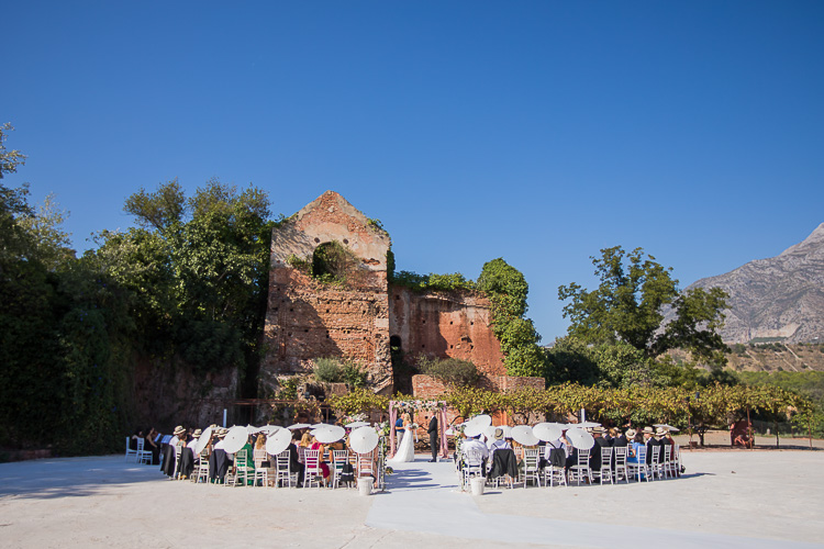 wedding at Finca la Concepcion