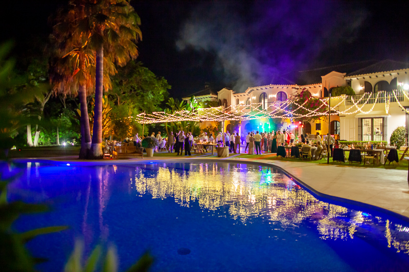 wedding at villa Cisne