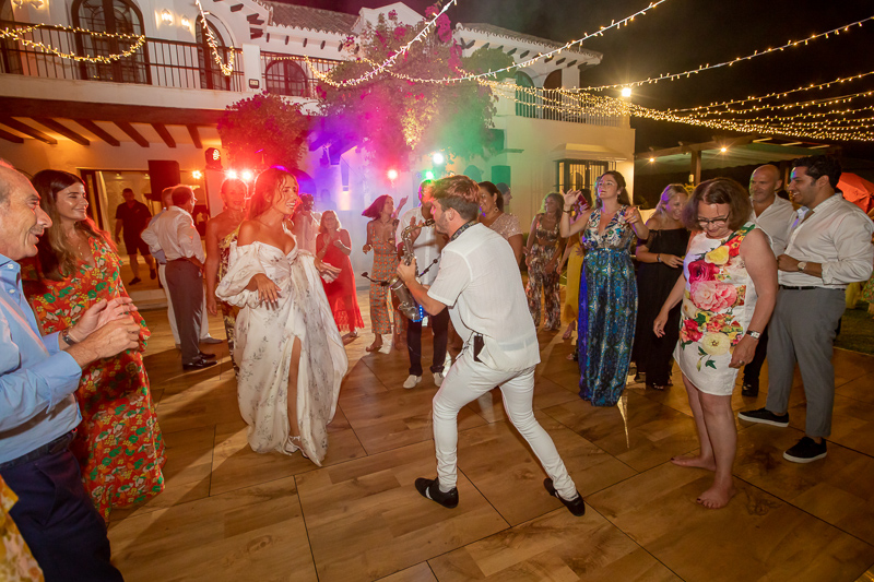 wedding at Villa Cisne