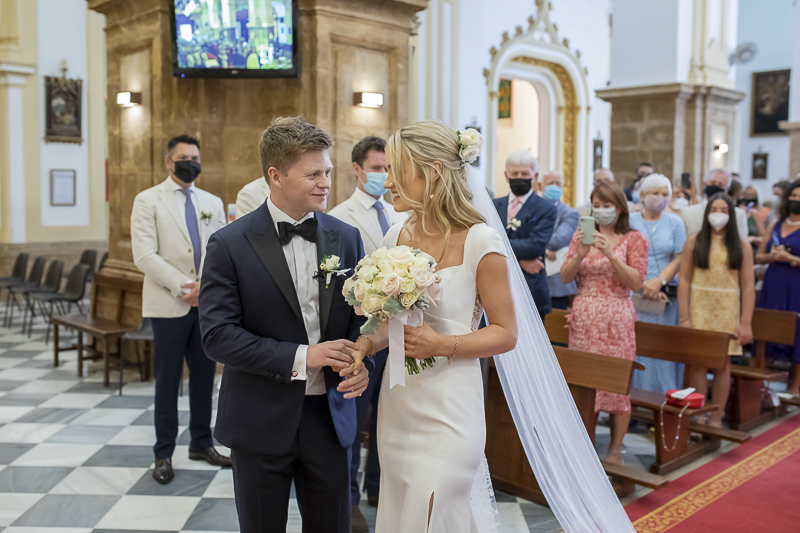 wedding at la Encarnacion Marbella