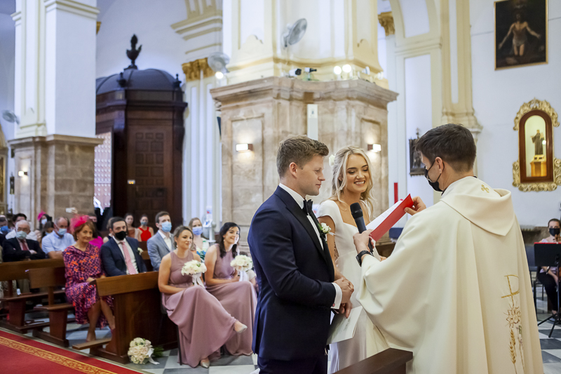 wedding at la Encarnacion Marbella