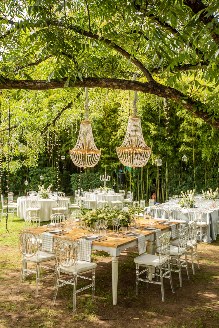 wedding reception at Finca la Concepcion Marbella