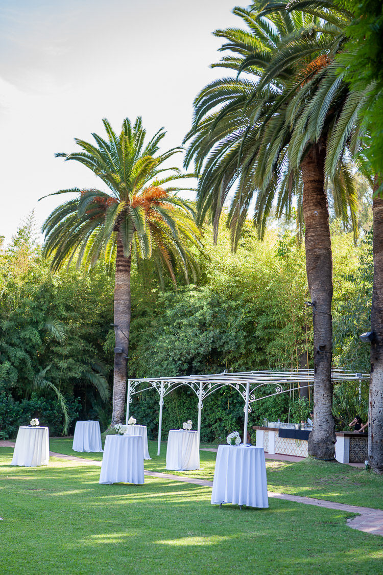 Pool area Finca la Concepcion Marbella