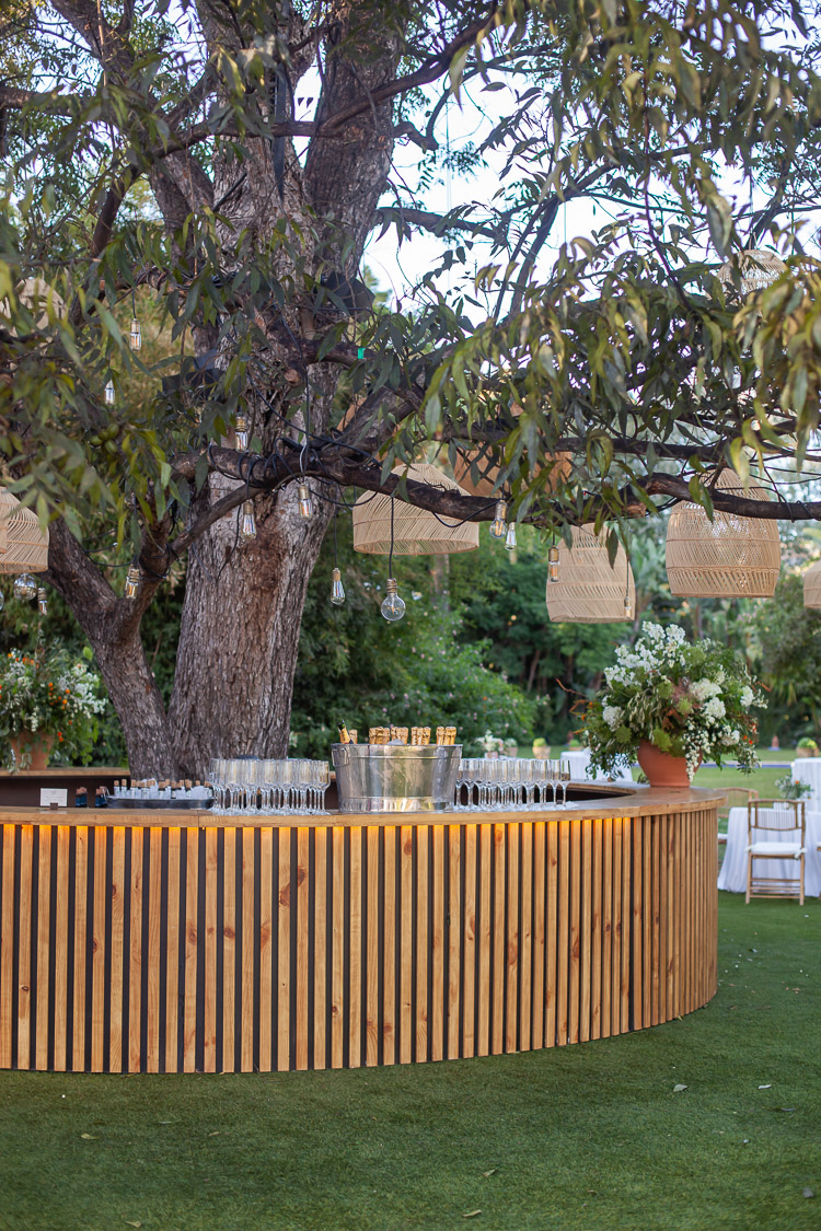 wedding reception at Finca la Concepcion