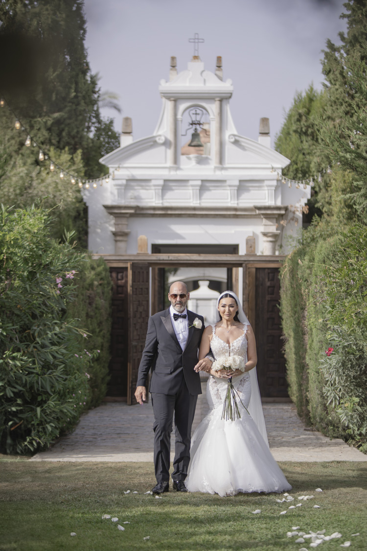 wedding ceremony Finca Monasterio