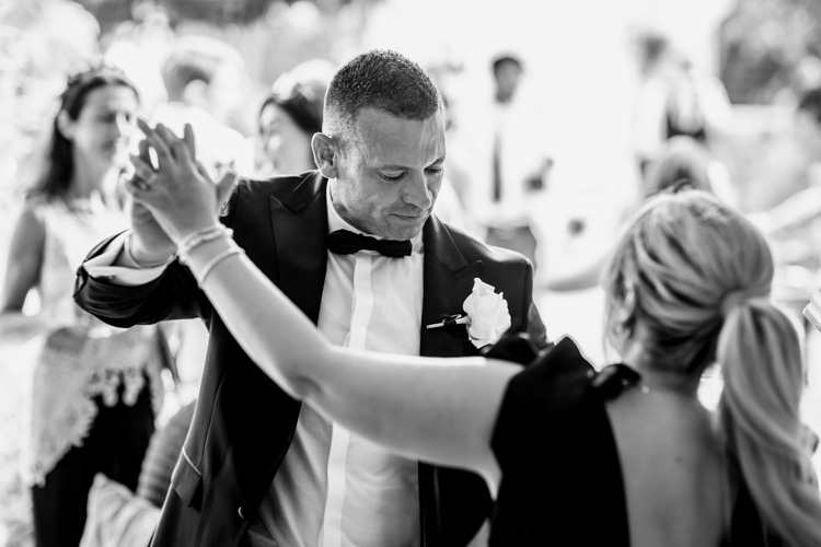 cocktail hour wedding Finca Monasterio