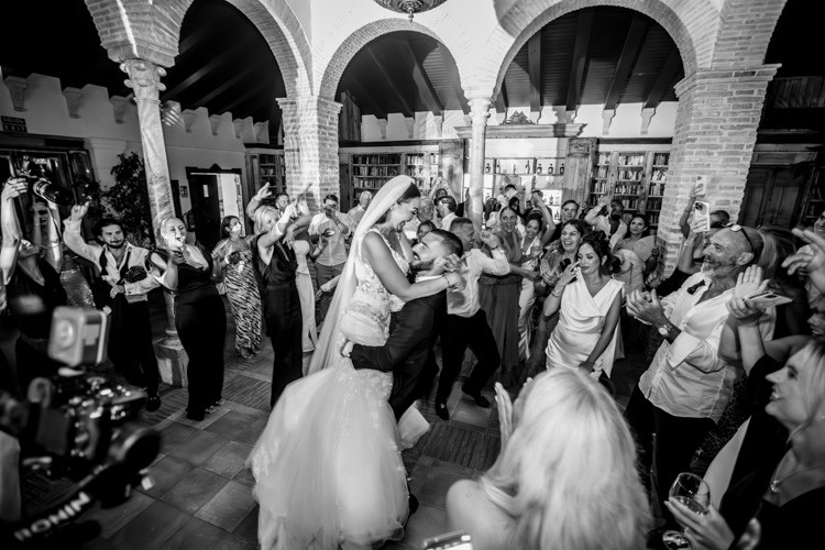 party at Finca Monasterio