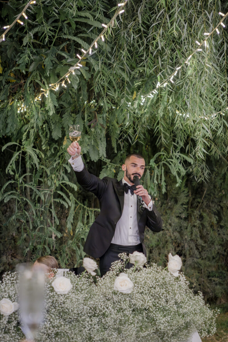 black tie dinner Finca Monasterio