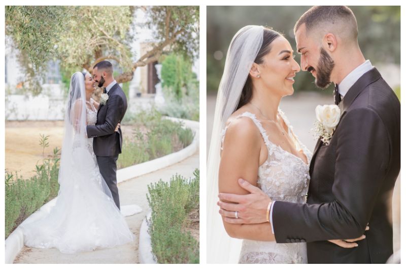 Bride and groom Finca Monasterio