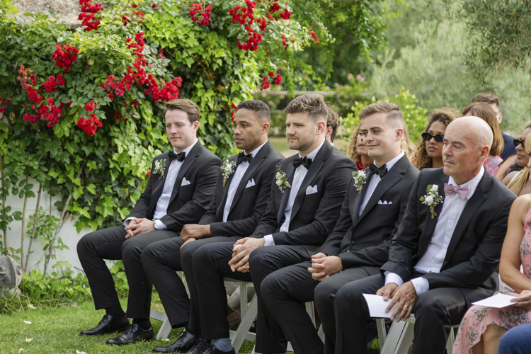 Black tie wedding fain viejo