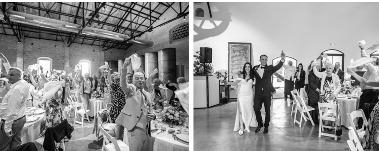 fain viejo indoor wedding