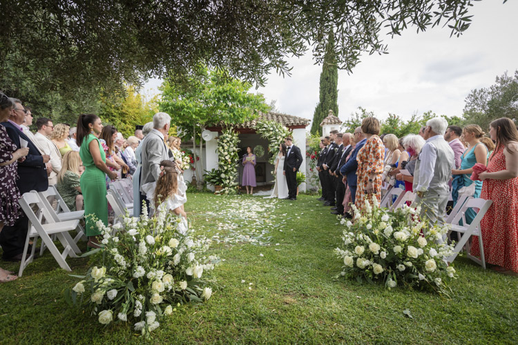 Fain Viejo wedding ceremony