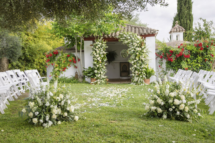 outdoor ceremony fain viejo